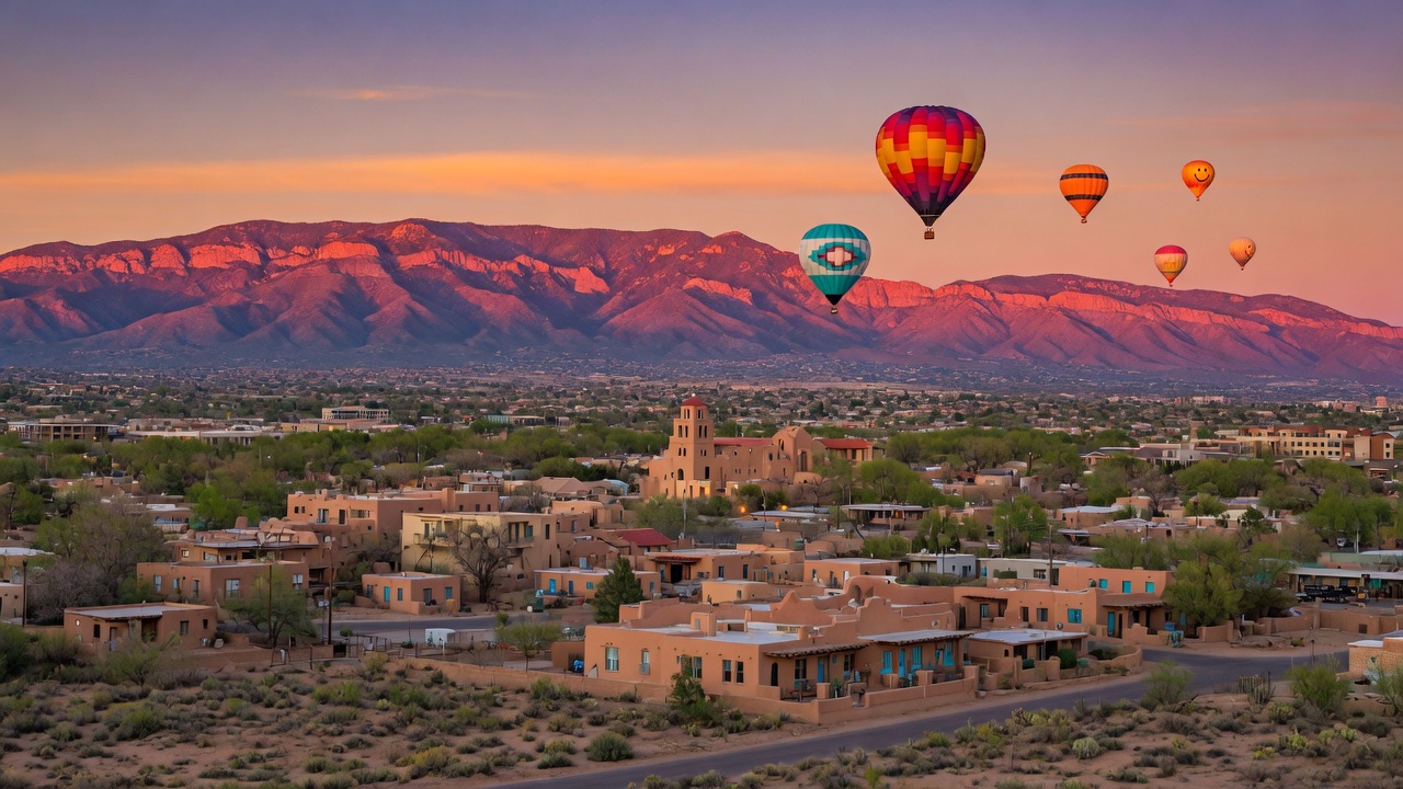 Urlaub in Albuquerque – Heißluftballons und Sandia Mountains in New Mexico | Travelviser