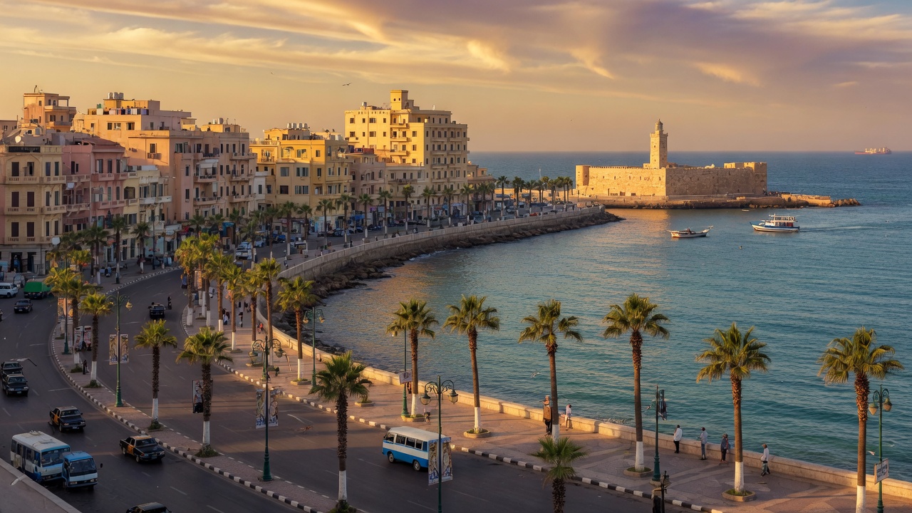 Urlaub in Alexandrien – Corniche und Zitadelle am Mittelmeer | Travelviser