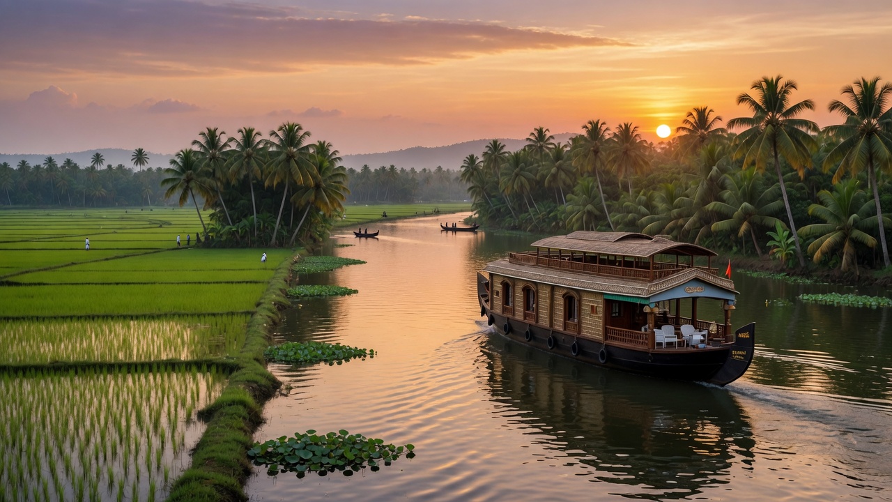 Urlaub in Alleppey – Hausboot auf den Kerala Backwaters in Südindien | Travelviser