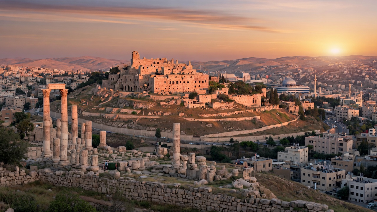 Urlaub in Amman – Zitadelle und Skyline der jordanischen Hauptstadt | Travelviser