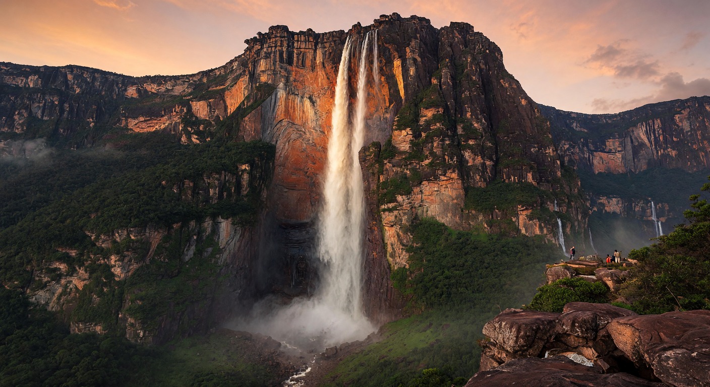 Urlaub in Engelsfälle – majestätischer Wasserfall im Dschungel | Travelviser