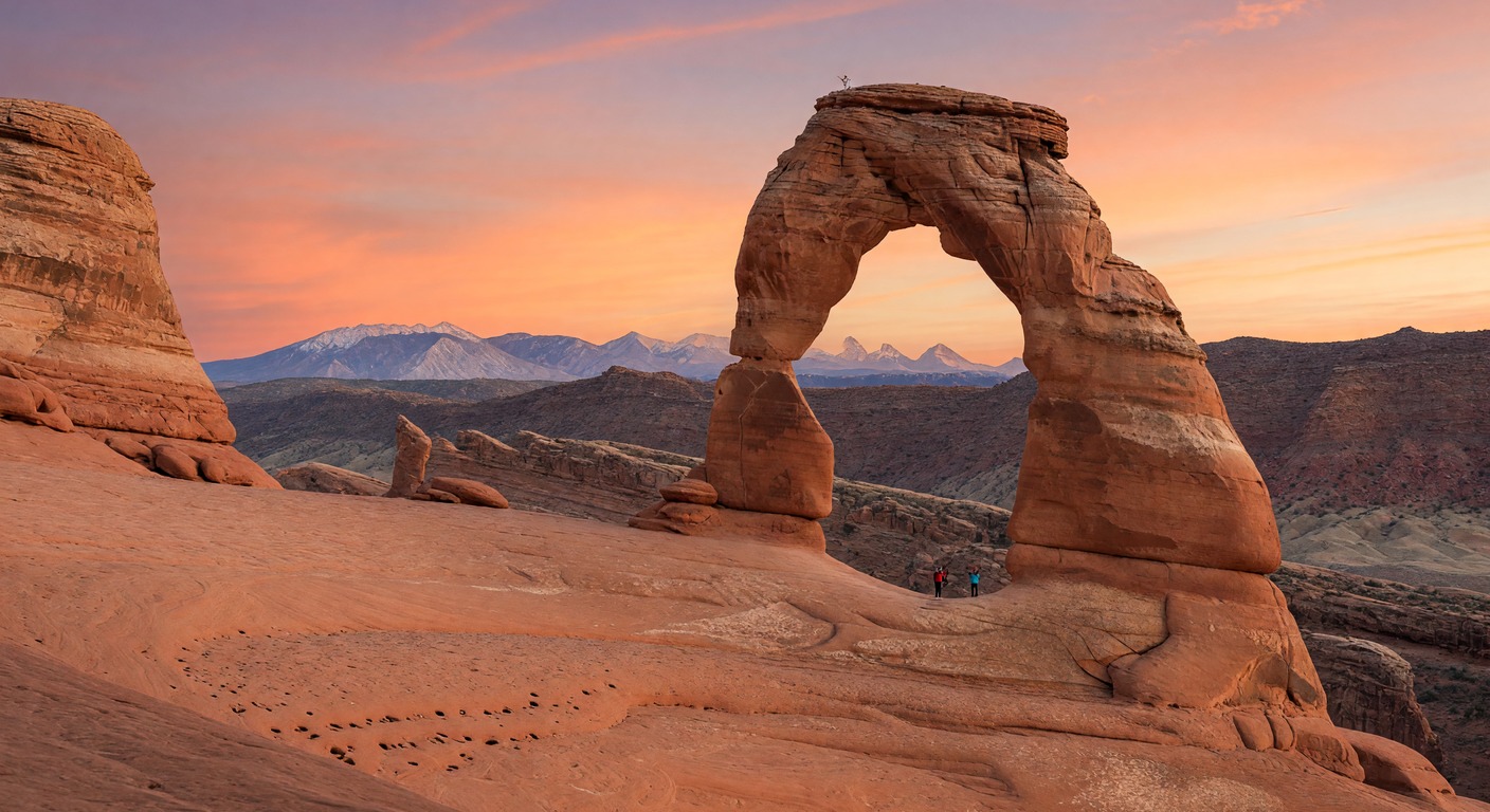 Urlaub in Arches NP – Rote Bögen und Wüstenlandschaft | Travelviser
