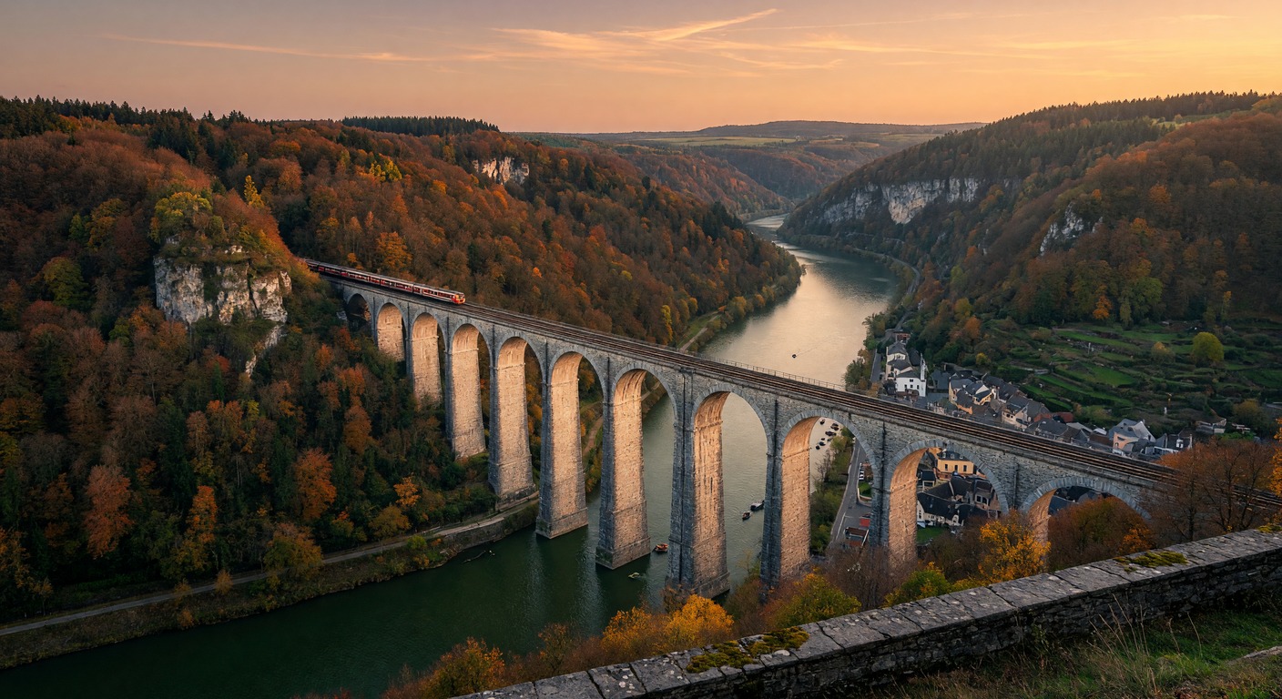 Urlaub in Ardennen – grüne Hügel und Flusstal | Travelviser