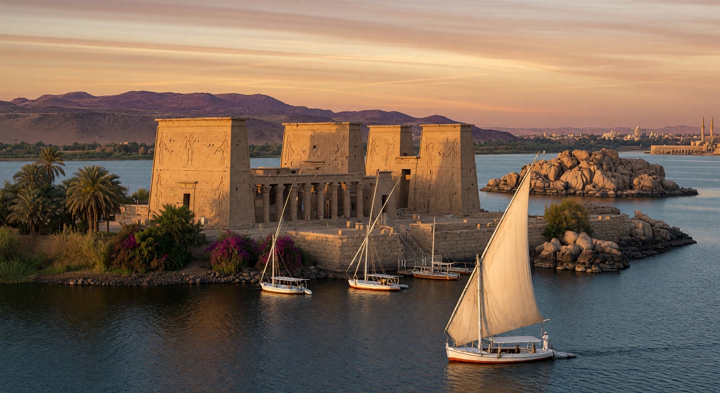 Urlaub in Assuan – Nil und Philae-Tempel | Travelviser