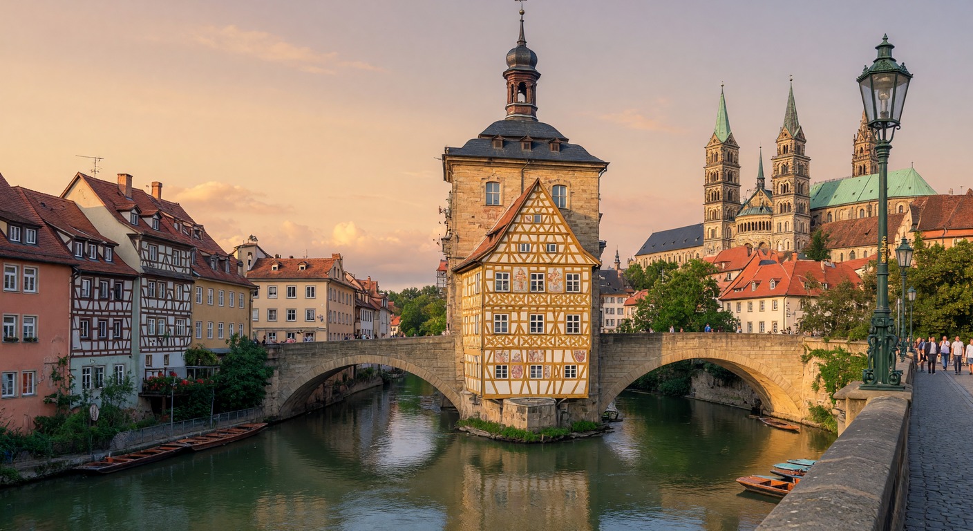 Urlaub in Bamberg – malerische Altstadt mit Dom | Travelviser