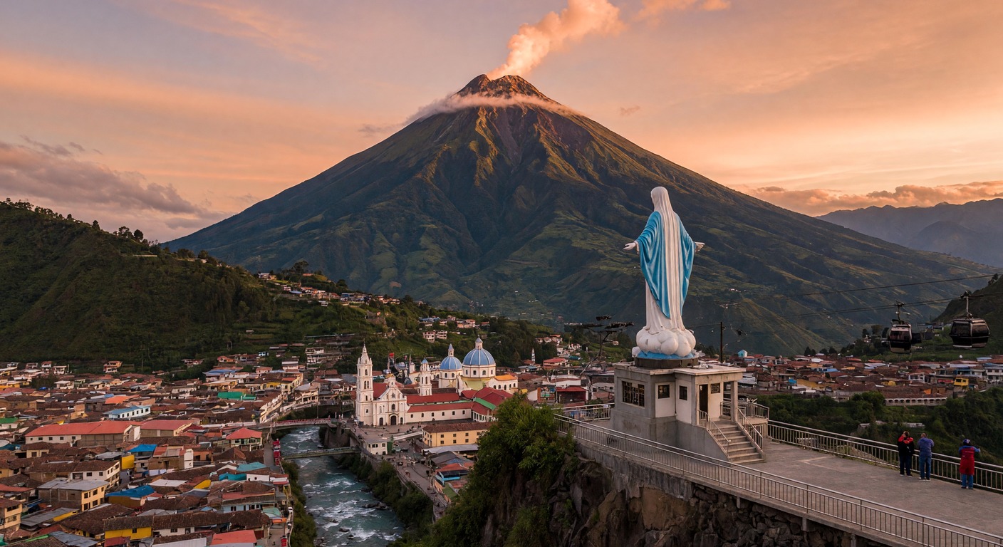 Urlaub in Baños – Thermalquellen und Vulkan Tungurahua | Travelviser