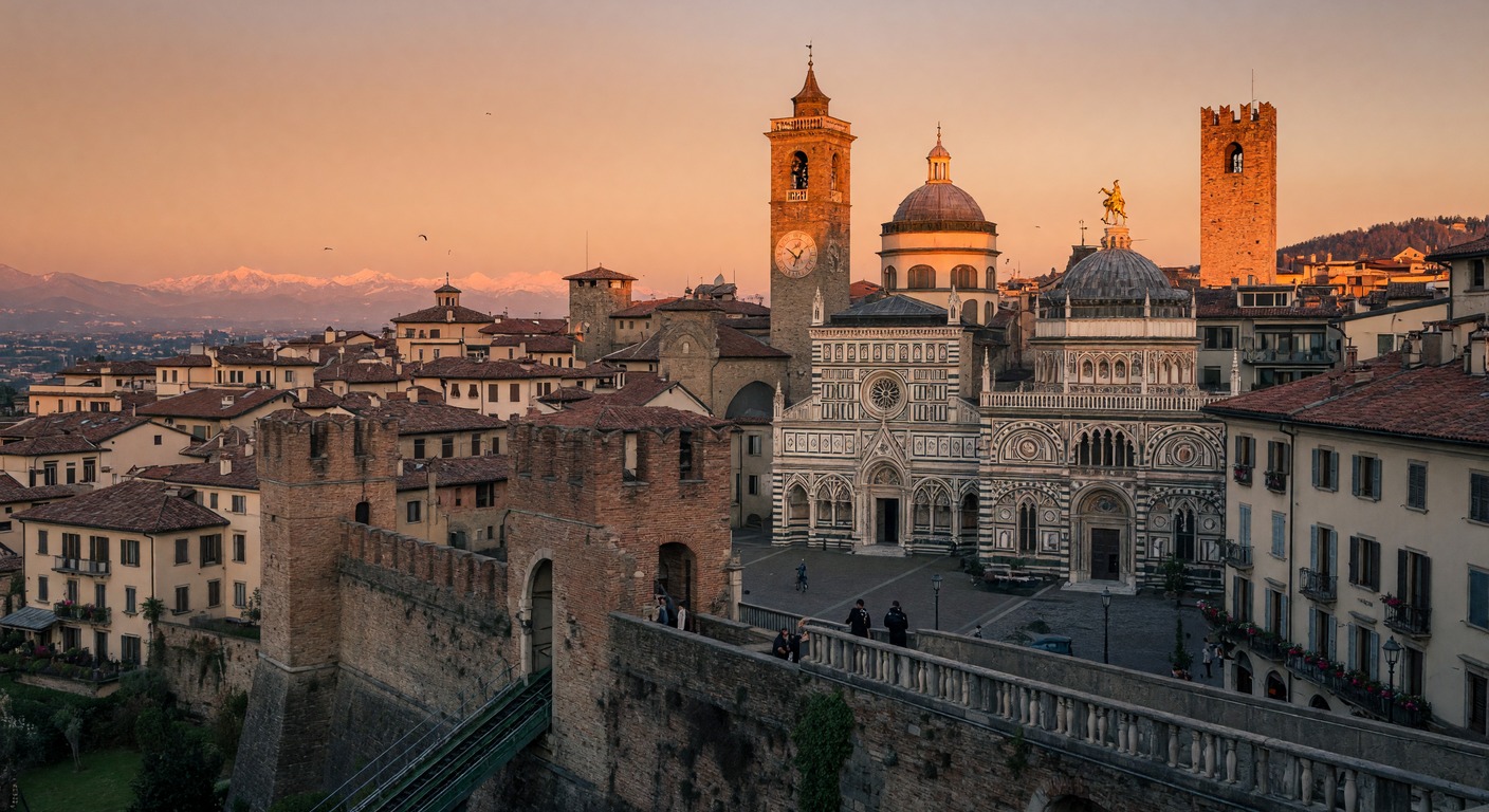 Urlaub in Bergamo – Historische Altstadt mit Panoramablick | Travelviser
