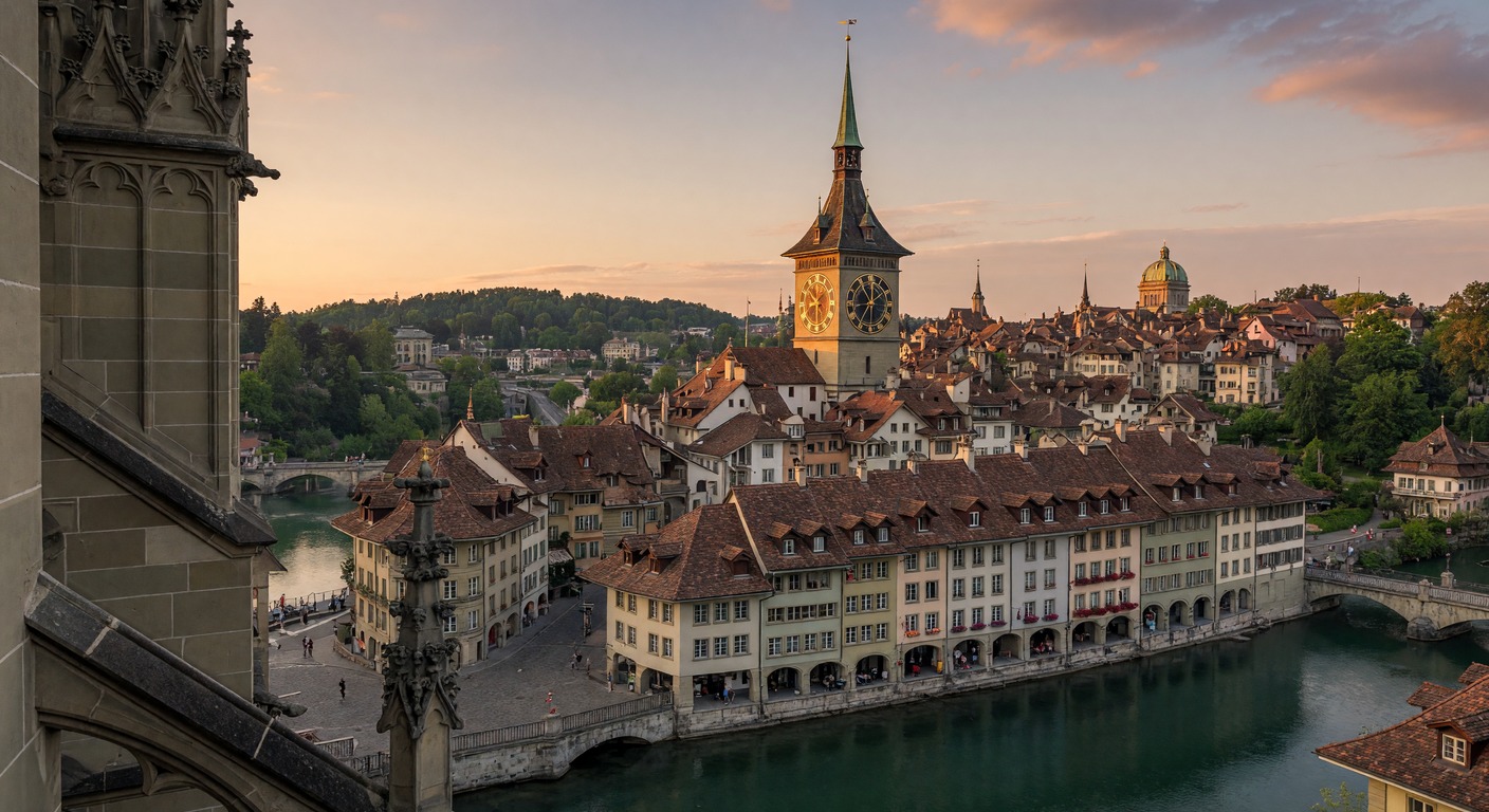 Urlaub in Bern – Altstadt mit Aare und Berner Münster | Travelviser