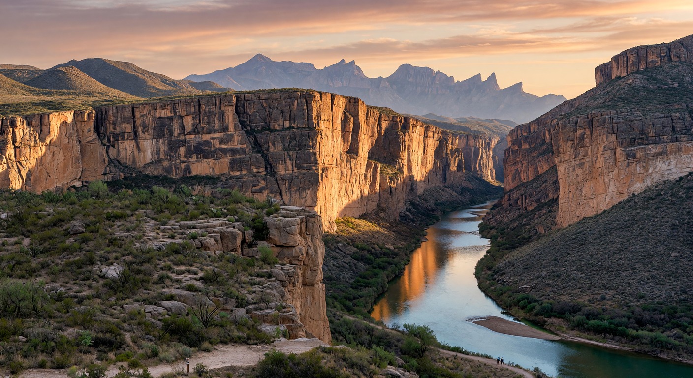Urlaub in Big Bend – Panorama des Nationalparks mit Bergen und Wüste | Travelviser