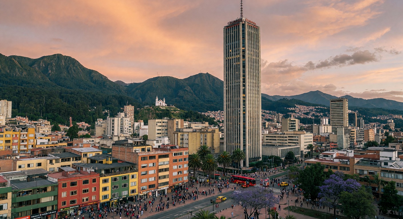 Urlaub in Bogotá Zona Rosa – Moderne Straßen mit Cafés und Lichtern | Travelviser