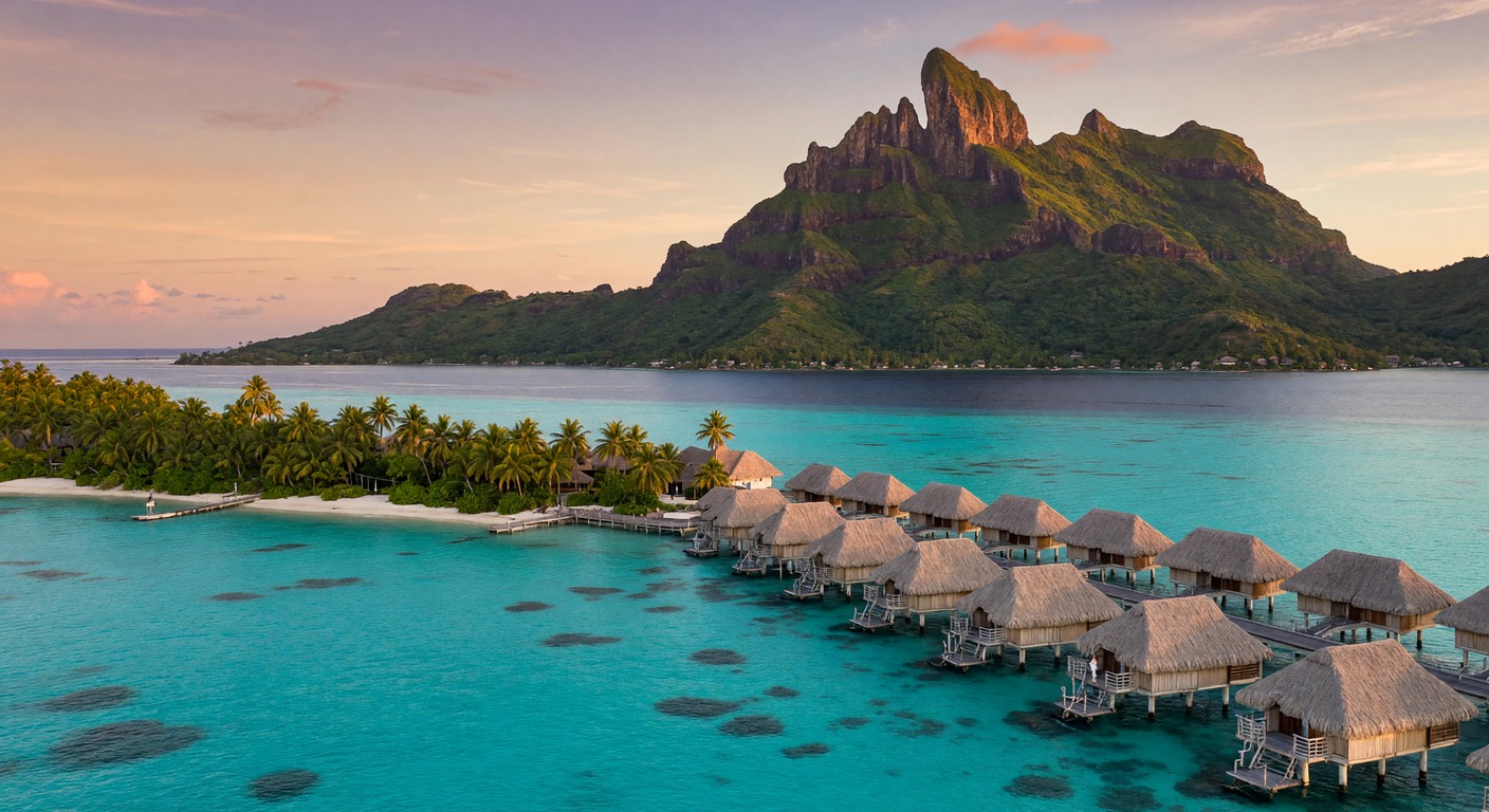 Urlaub in Bora Bora Region – Traumhafte Lagune mit Overwater-Bungalows | Travelviser