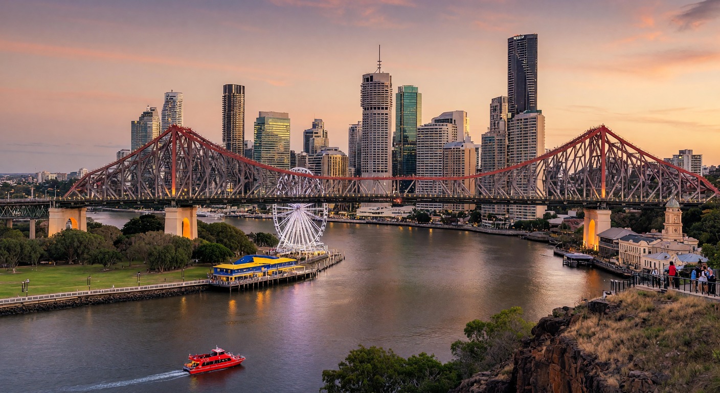 Urlaub in Brisbane – Skyline am Brisbane River | Travelviser