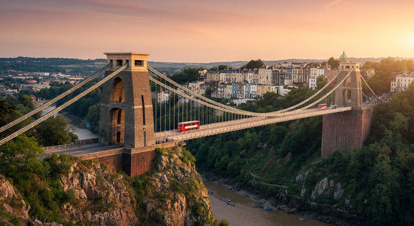Urlaub in Bristol – Hafen und Clifton Bridge | Travelviser