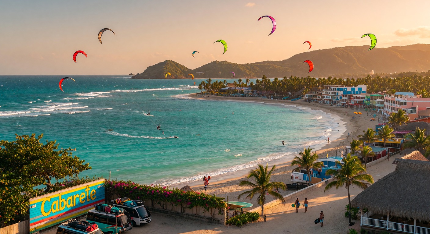 Urlaub in Cabarete – Strand mit Surfern und Palmen | Travelviser