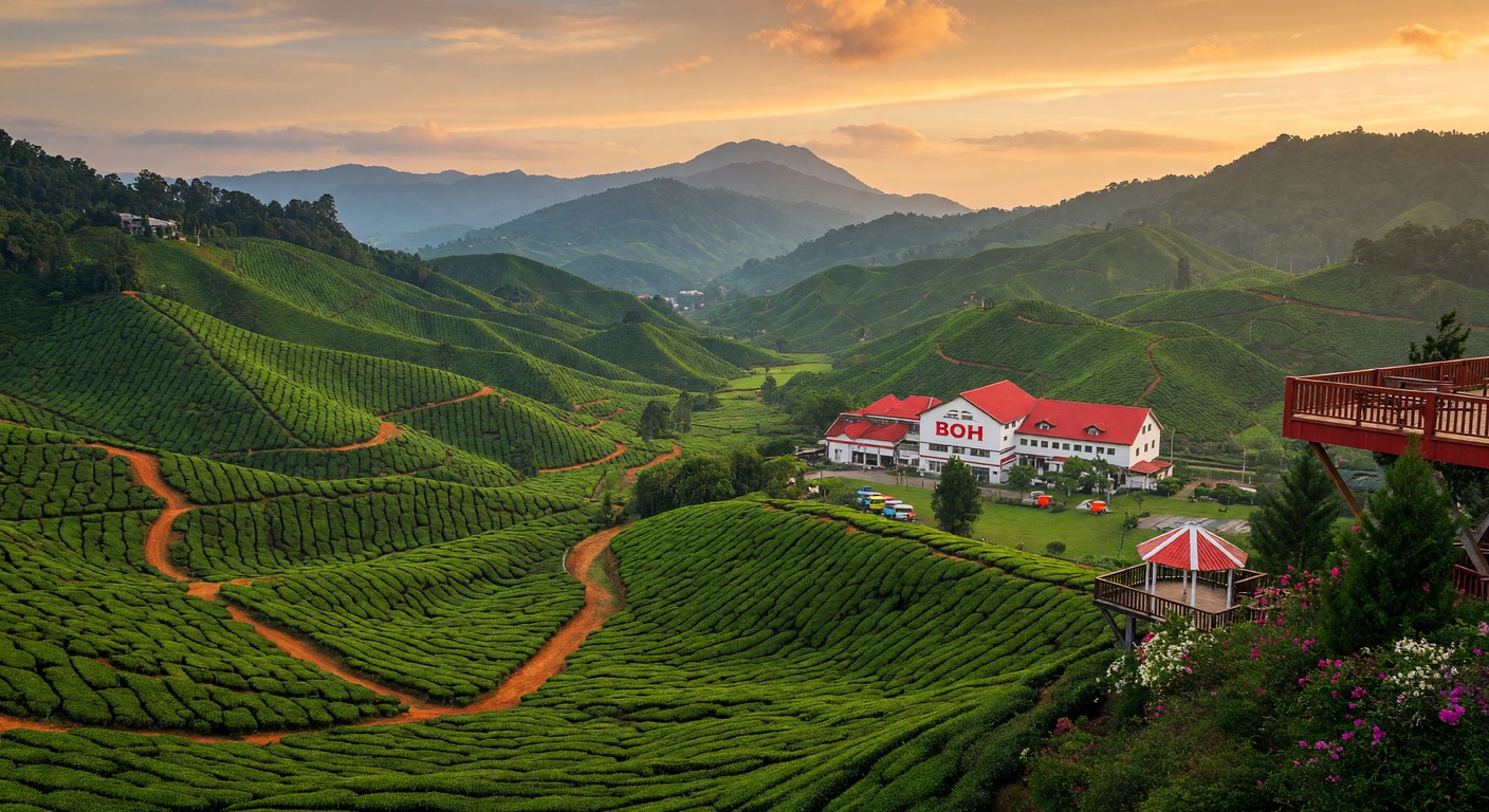 Urlaub in Cameron Highlands – Teeplantagen und Bergpanorama | Travelviser