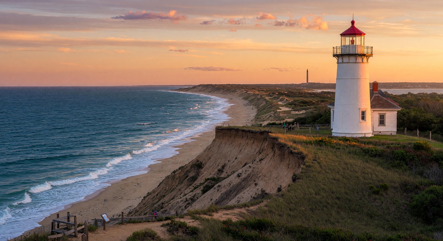 Urlaub in Cape Cod – Leuchtturm und Dünenlandschaft | Travelviser