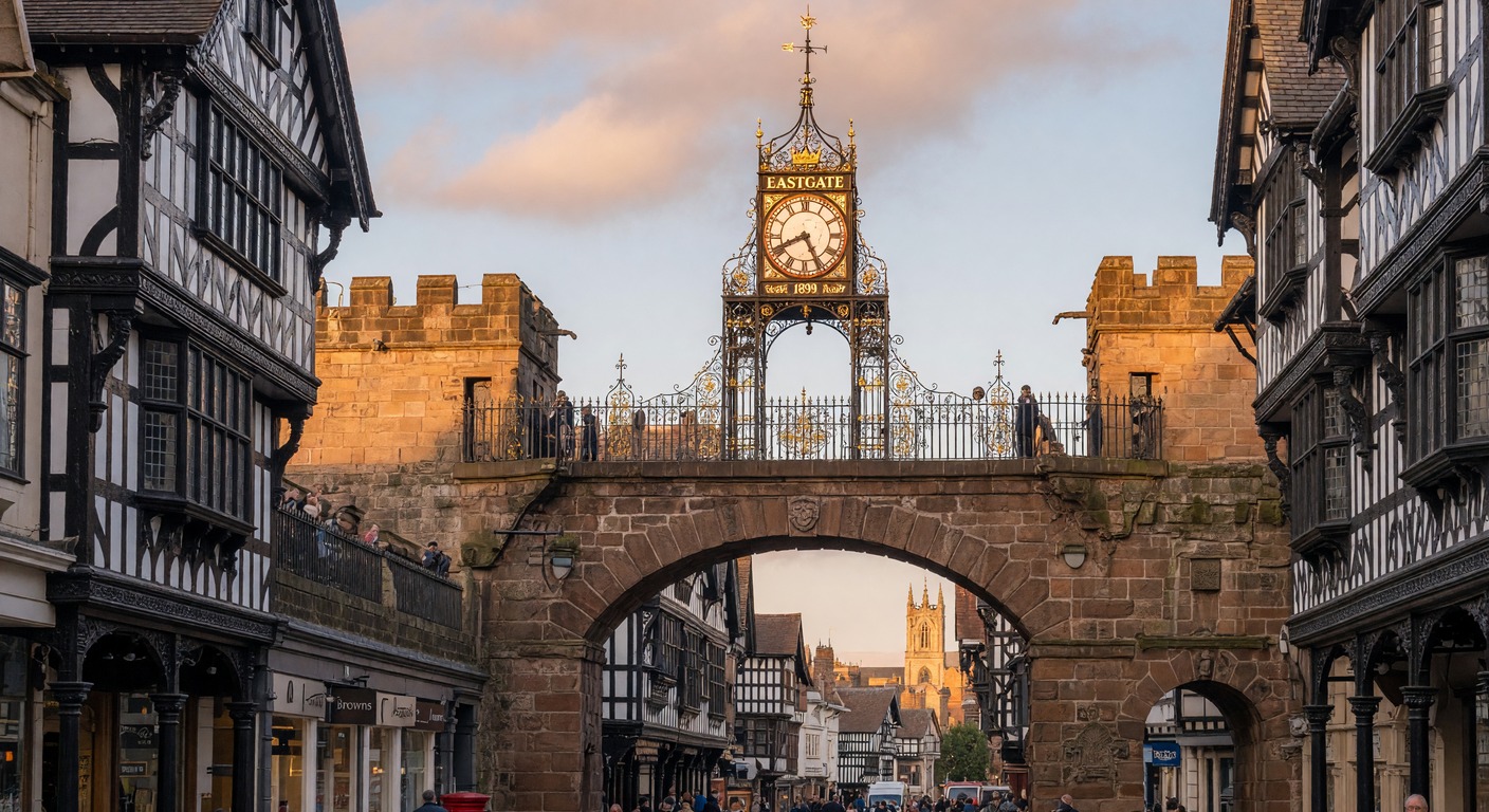 Urlaub in Chester – Historische Altstadt mit Fachwerkhäusern | Travelviser