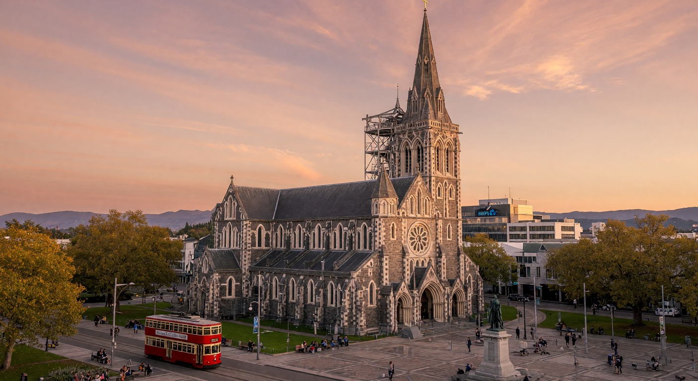 Urlaub in Christchurch – Botanischer Garten und Kathedrale | Travelviser