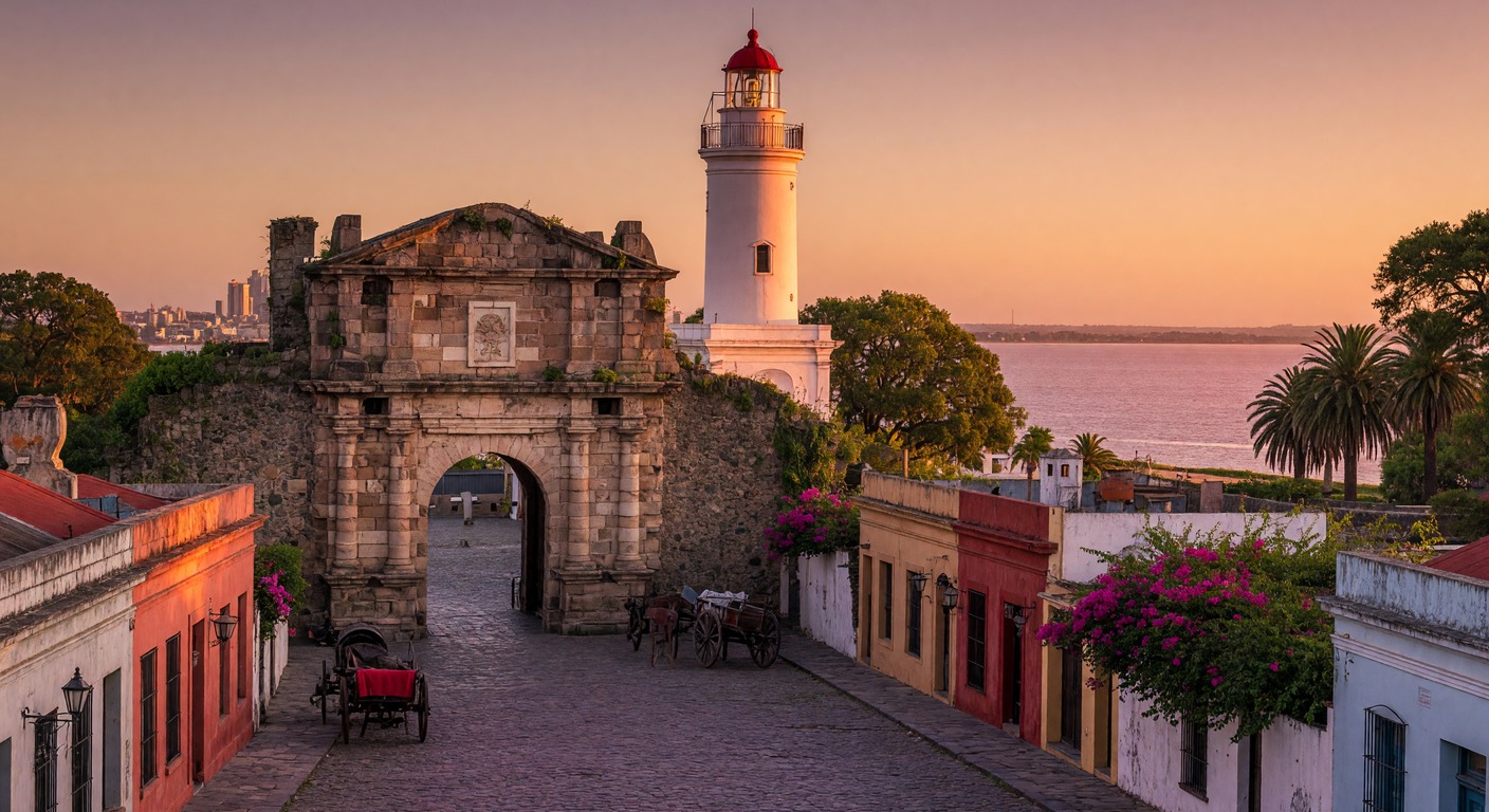 Urlaub in Colonia del Sacramento – Historische Altstadt mit Blick auf den Río de la Plata | Travelviser