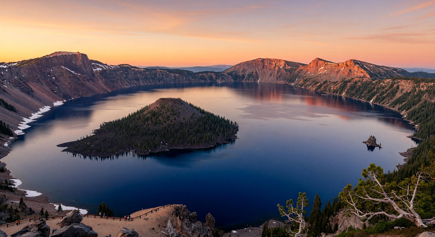 Urlaub in Crater Lake – Tiefblauer See im Vulkankrater | Travelviser