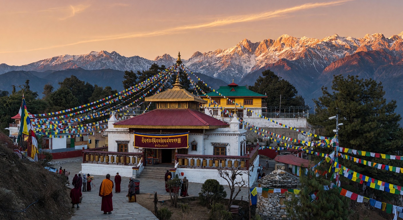 Urlaub in Dharamsala – Blick auf die Himalayas und Klöster | Travelviser