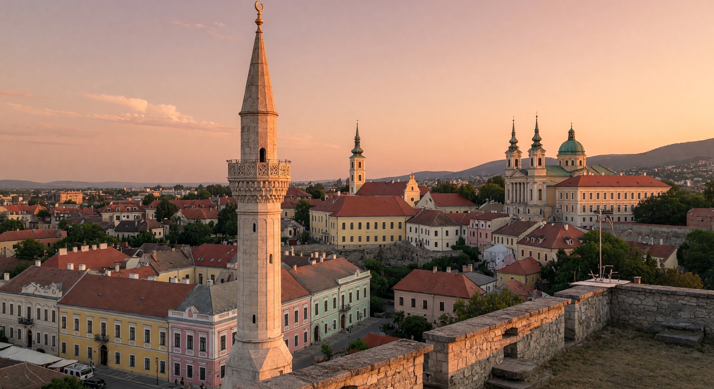 Urlaub in Eger – Historische Altstadt mit Minarett | Travelviser