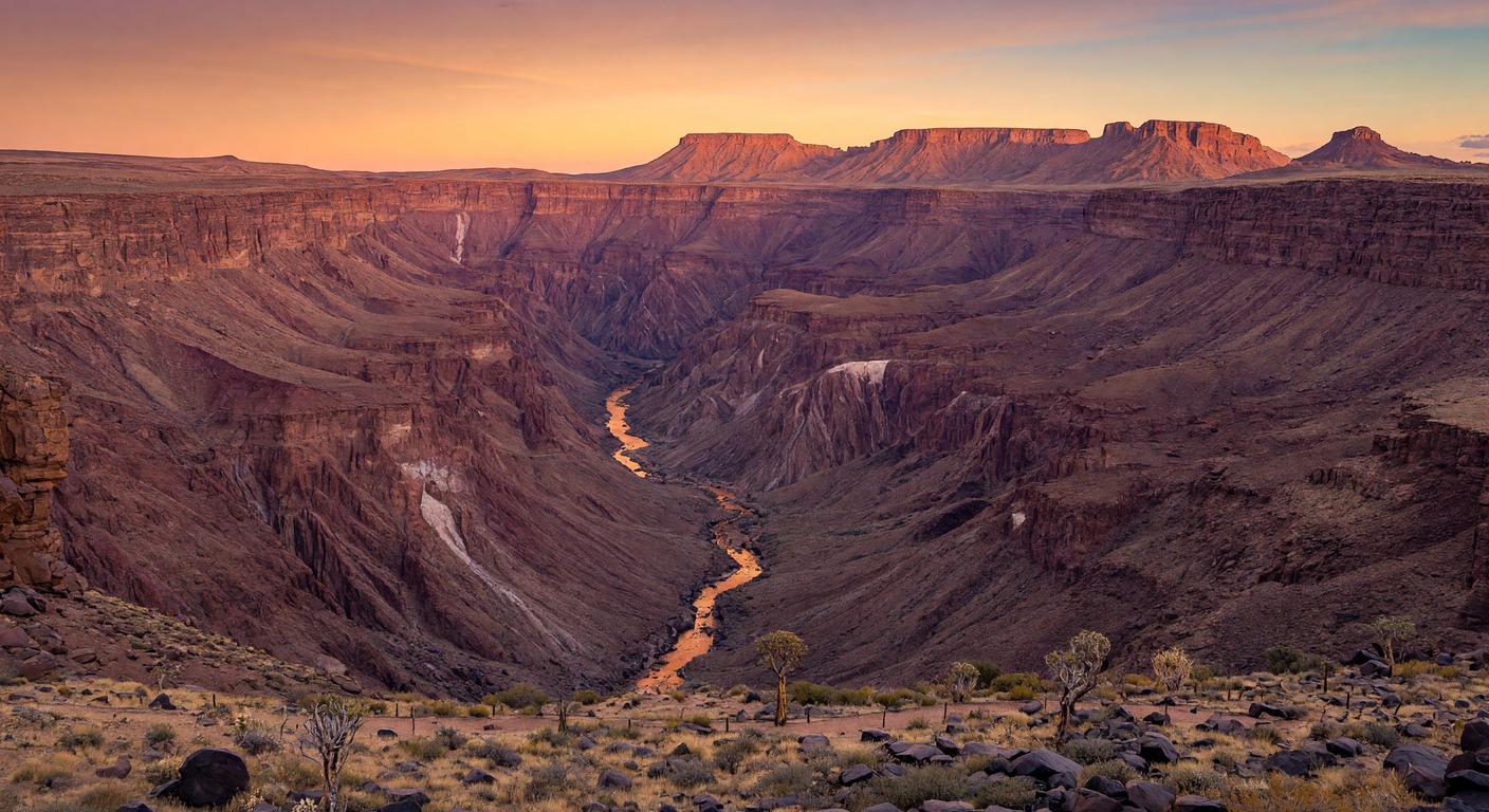 Urlaub in Fish River Canyon – atemberaubende Canyon-Landschaft | Travelviser