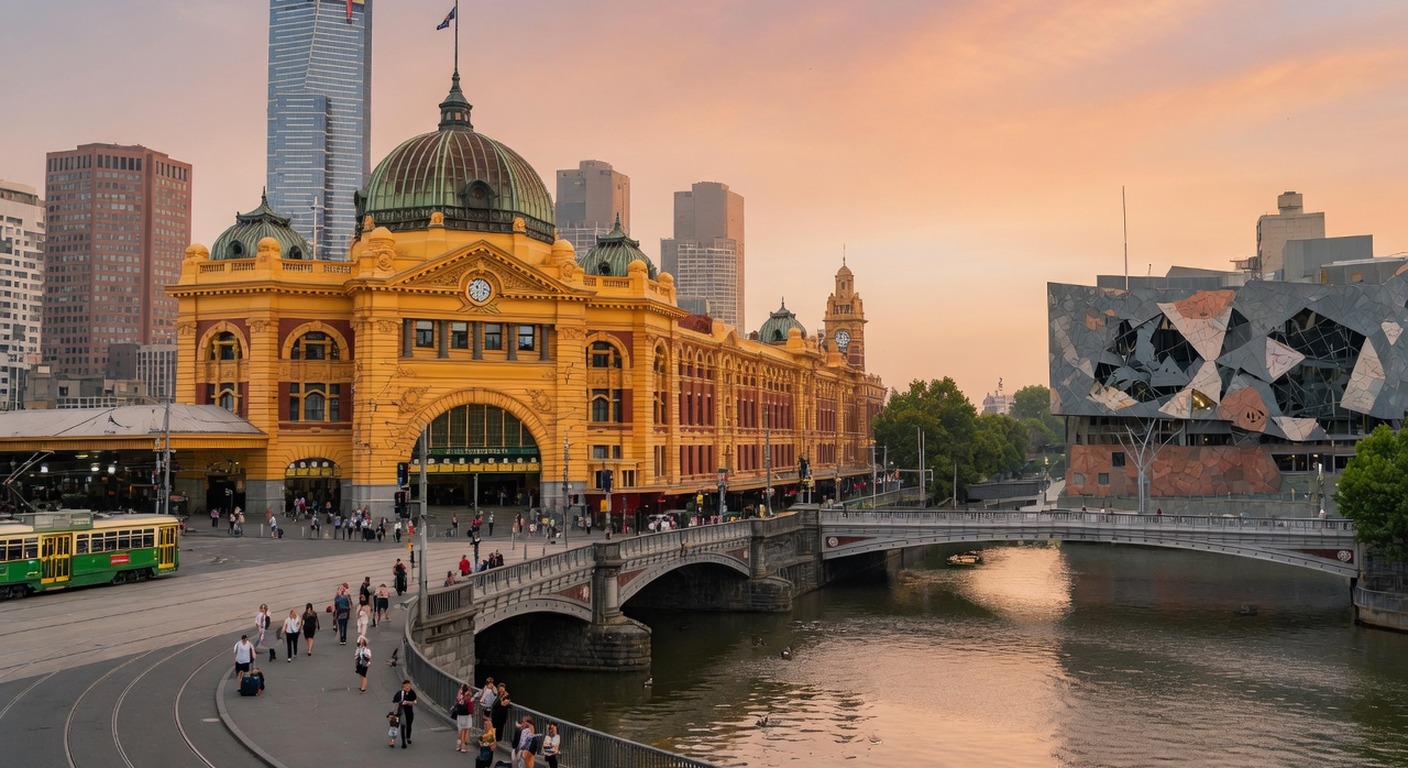 Urlaub in Melbourne – Hosier Lane Street Art und Flinders Street Station | Travelviser