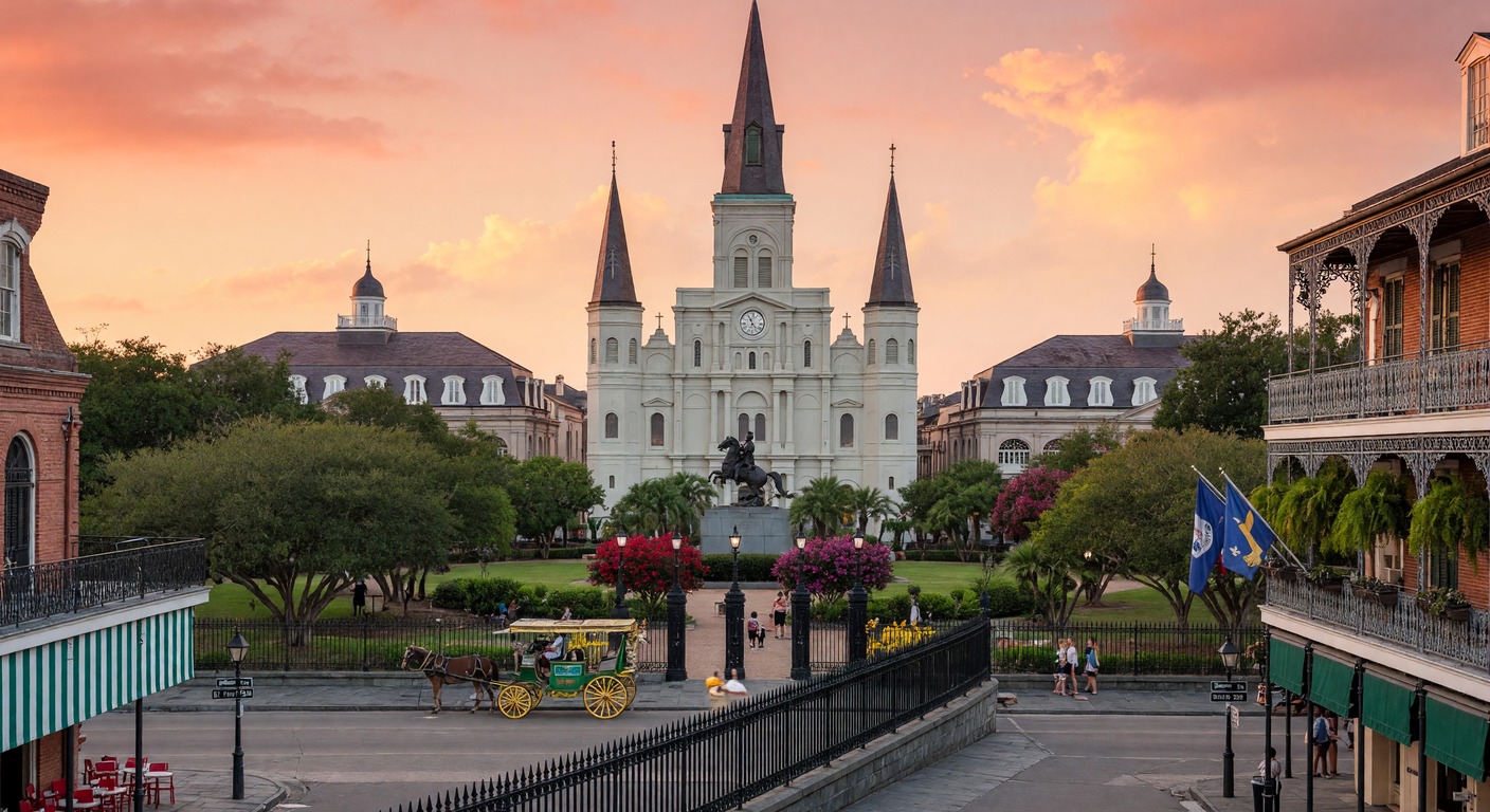 Urlaub in French Quarter – Bunte Häuser und Jazz-Straßen | Travelviser