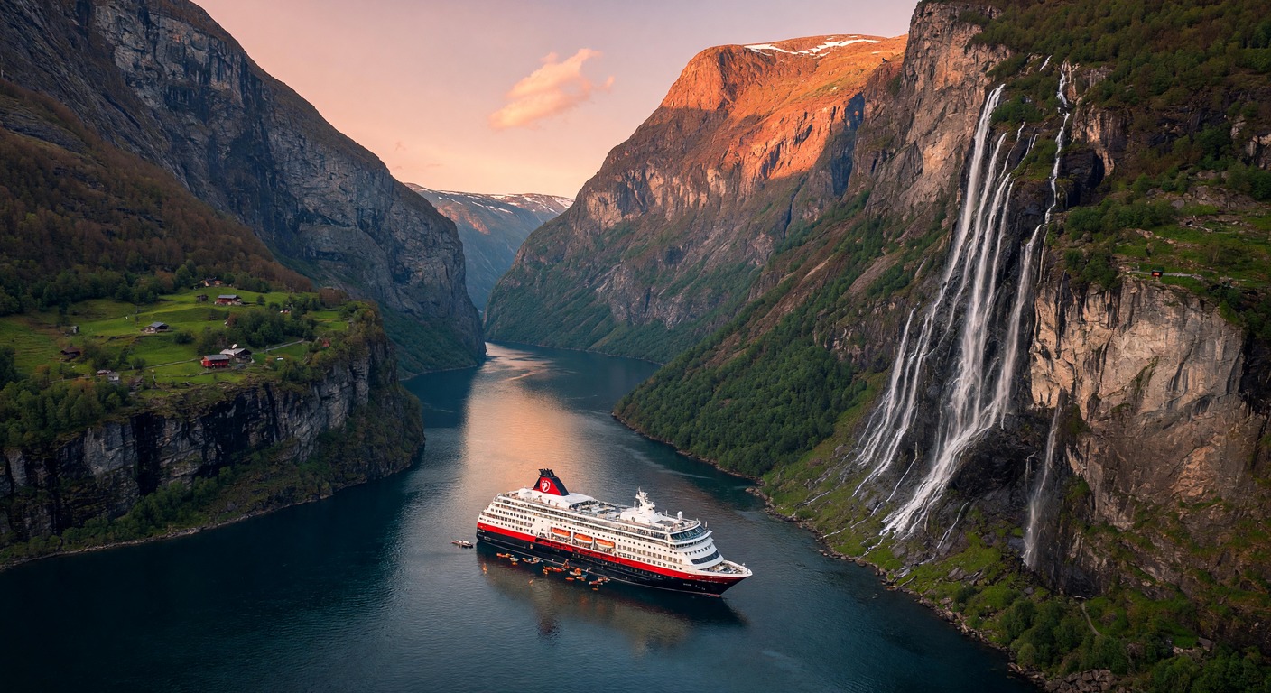 Urlaub im Sognefjord – Steile Felswände und Wasserfälle im Nærøyfjord bei Flåm | Travelviser