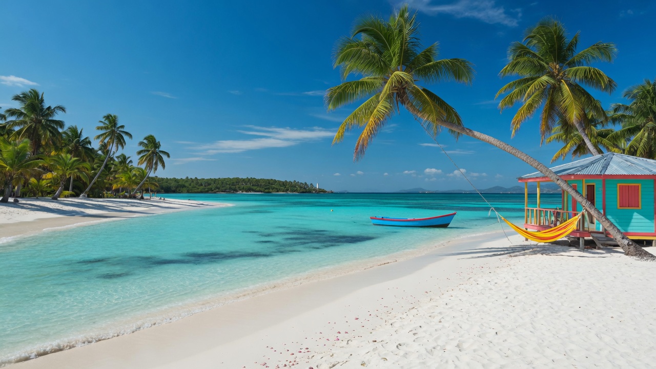 Strandurlaub in der Karibik – Palmenstrand und türkisfarbenes Wasser | Travelviser