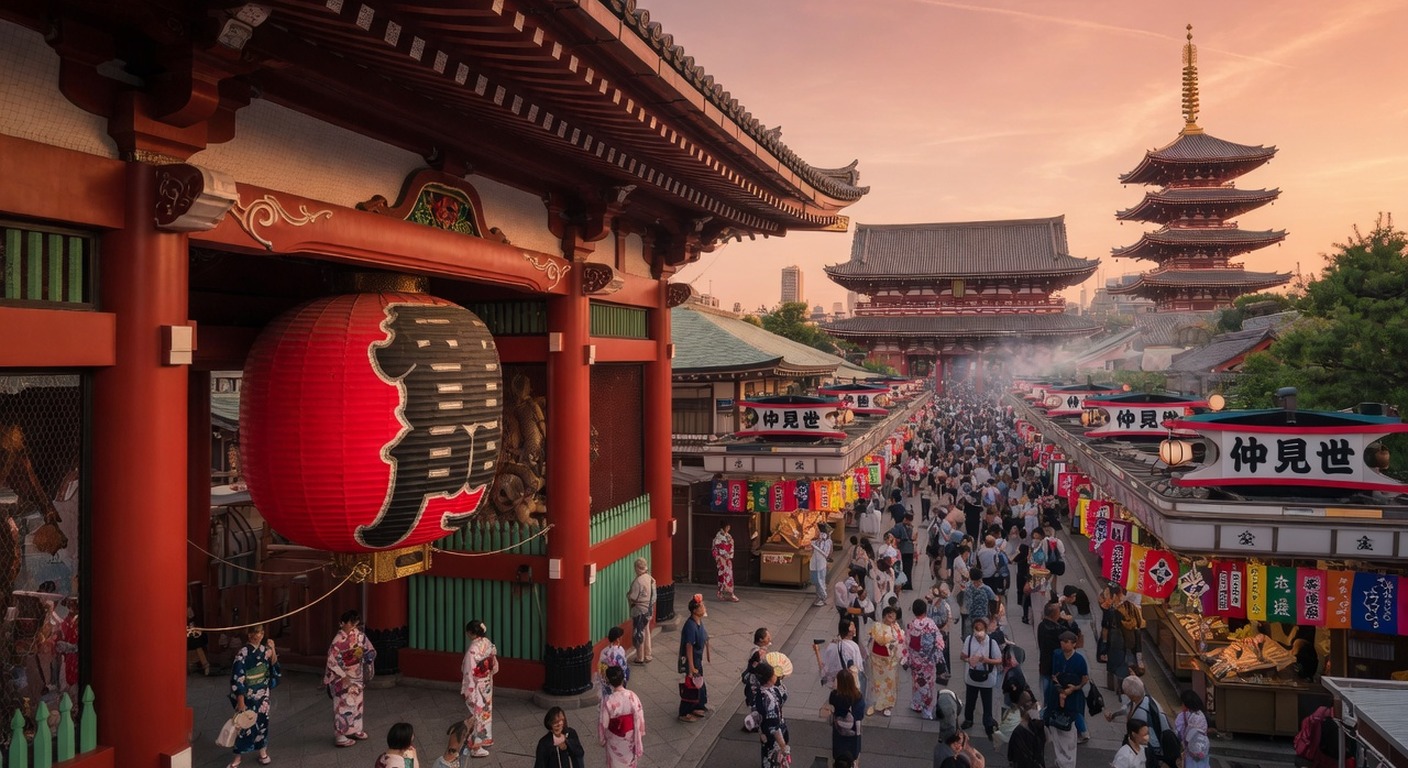 Urlaub in Tokio – Skyline mit Mount Fuji und Shibuya bei Nacht | Travelviser